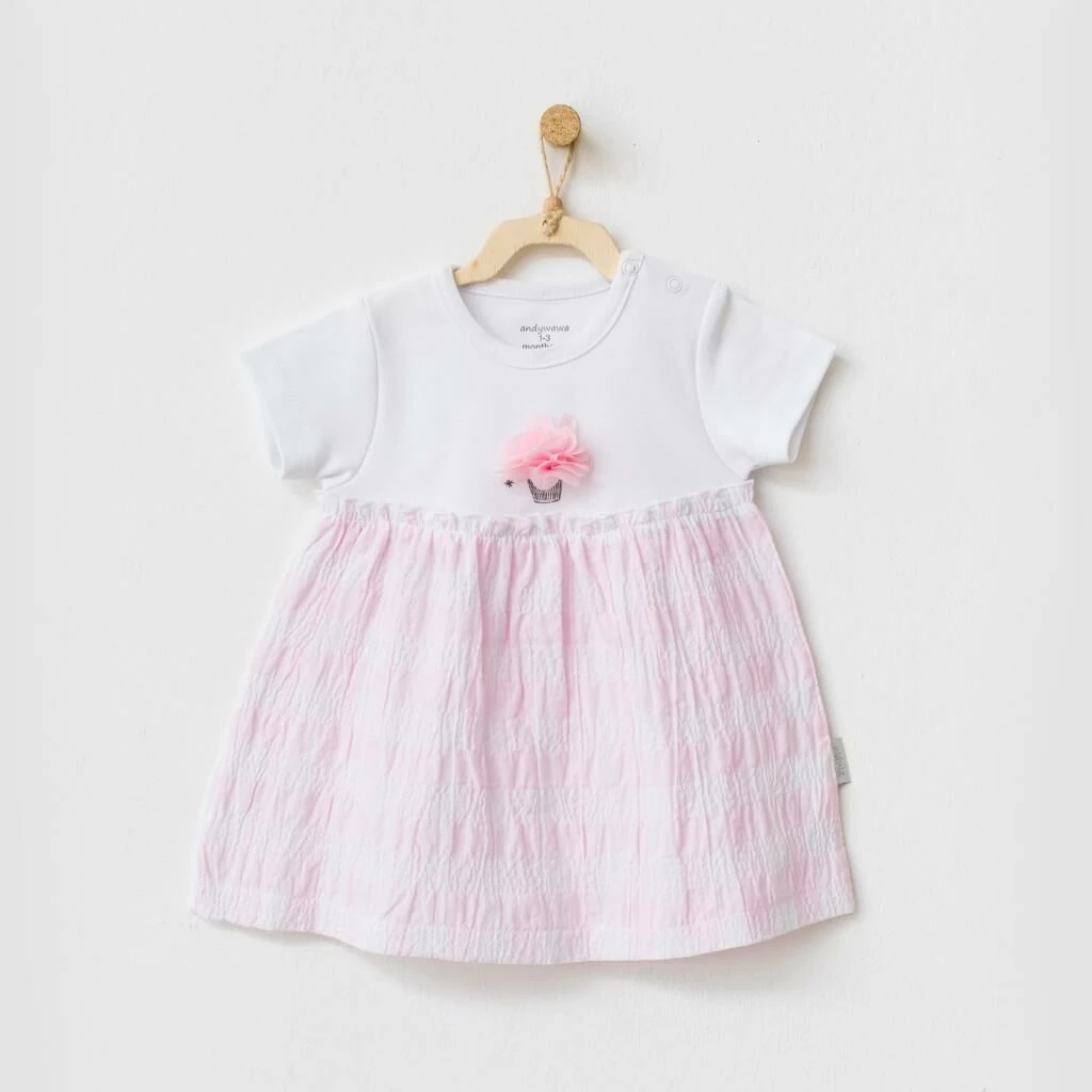 Andy Wawa Kız Bebek Elbise AC21916