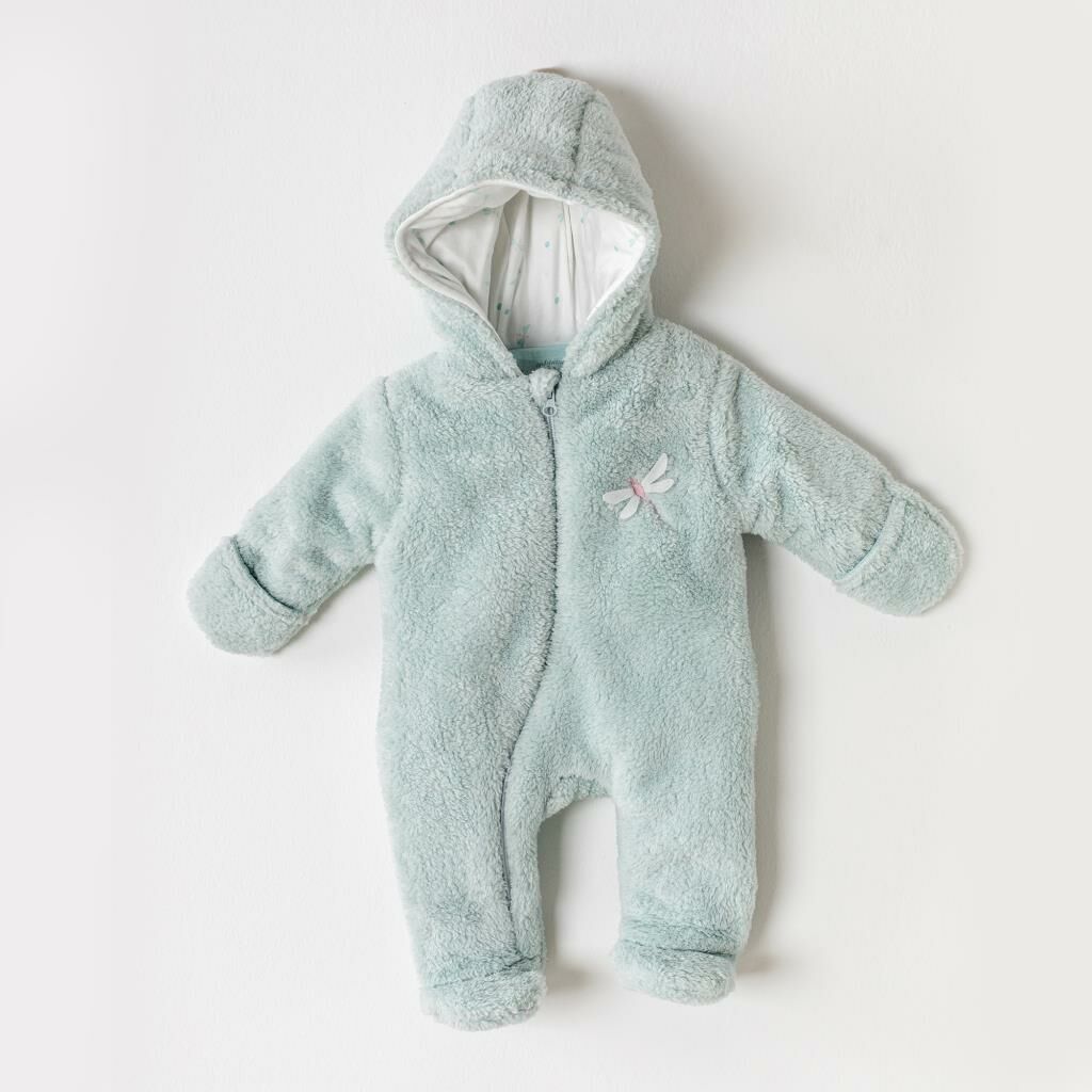 Andy Wawa Kız Bebek Kışlık Kozmonot Tulum Mint - AC23123