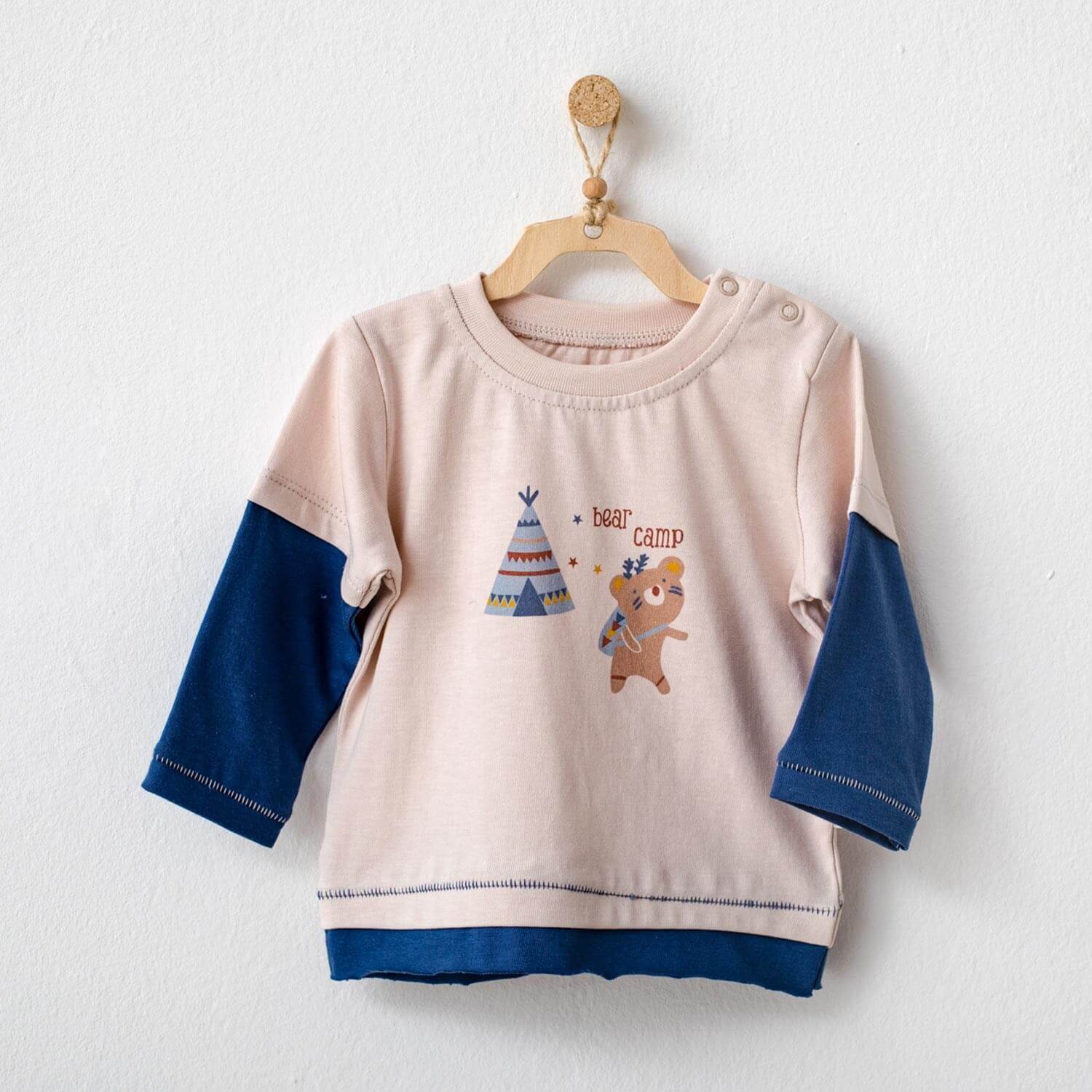 Andy Wawa Erkek Bebek Uzun Kollu Kışlık Tişört - AC21081