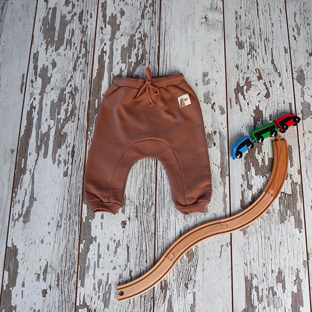 Auntie Me %100 Organik Pamuk İçi Şardonlu Bebek Kışlık Eşofman Altı Zebra Detaylı - AW2107