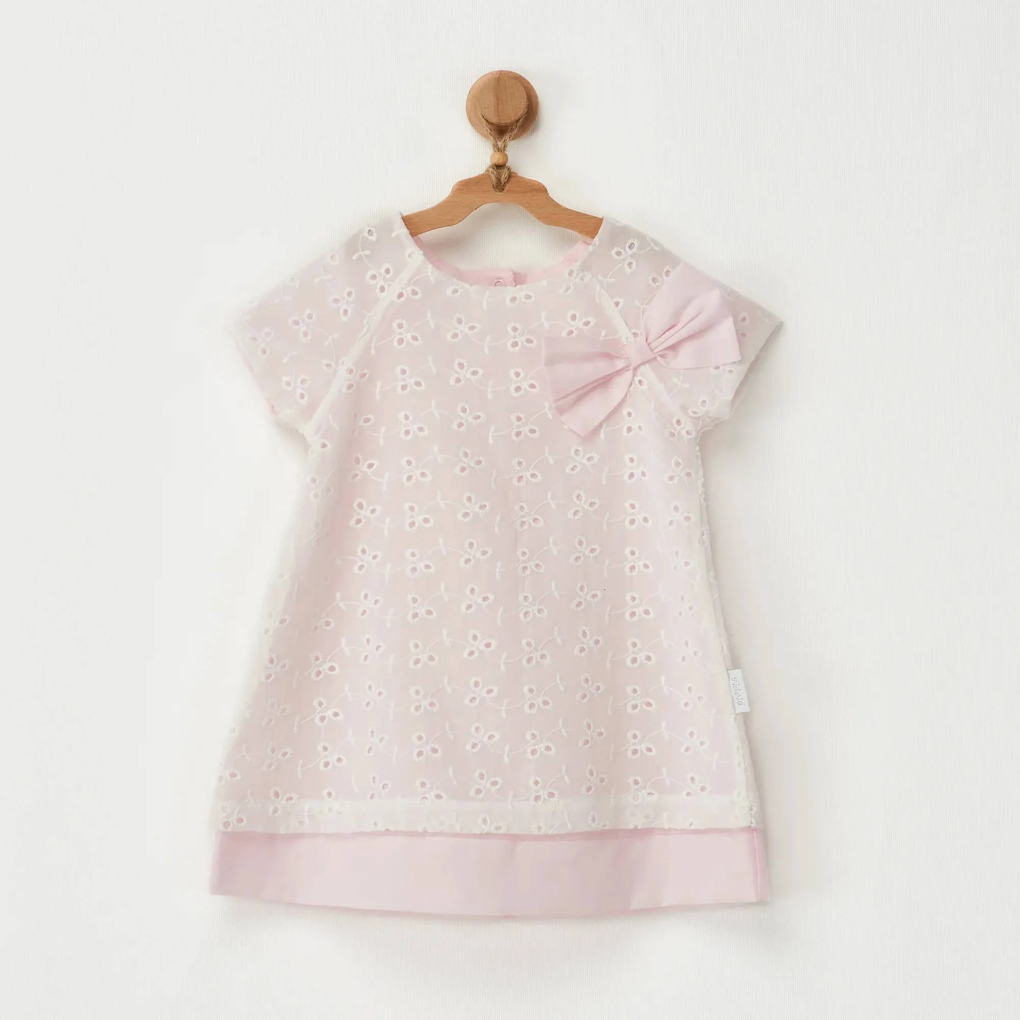 Andy Wawa Fistolu Pembe Kız Bebek Yazlık Elbise - AC22509