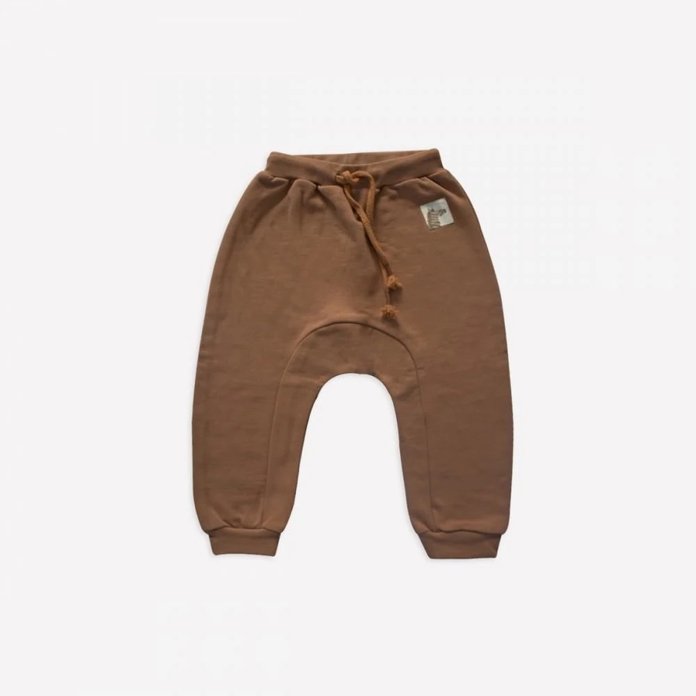 Auntie Me %100 Organik Pamuk İçi Şardonlu Bebek Kışlık Eşofman Altı Zebra Detaylı - AW2107