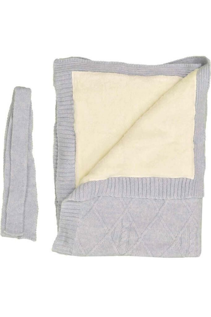 Pierre Cardin Kışlık Triko Battaniye Mavi - 302437