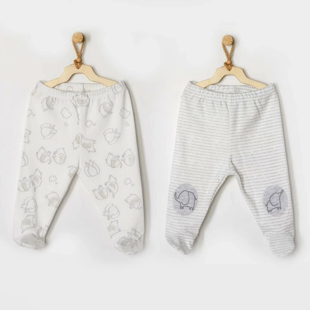 Andy Wawa Erkek Bebek 2Li Patikli Pantolon AC22187