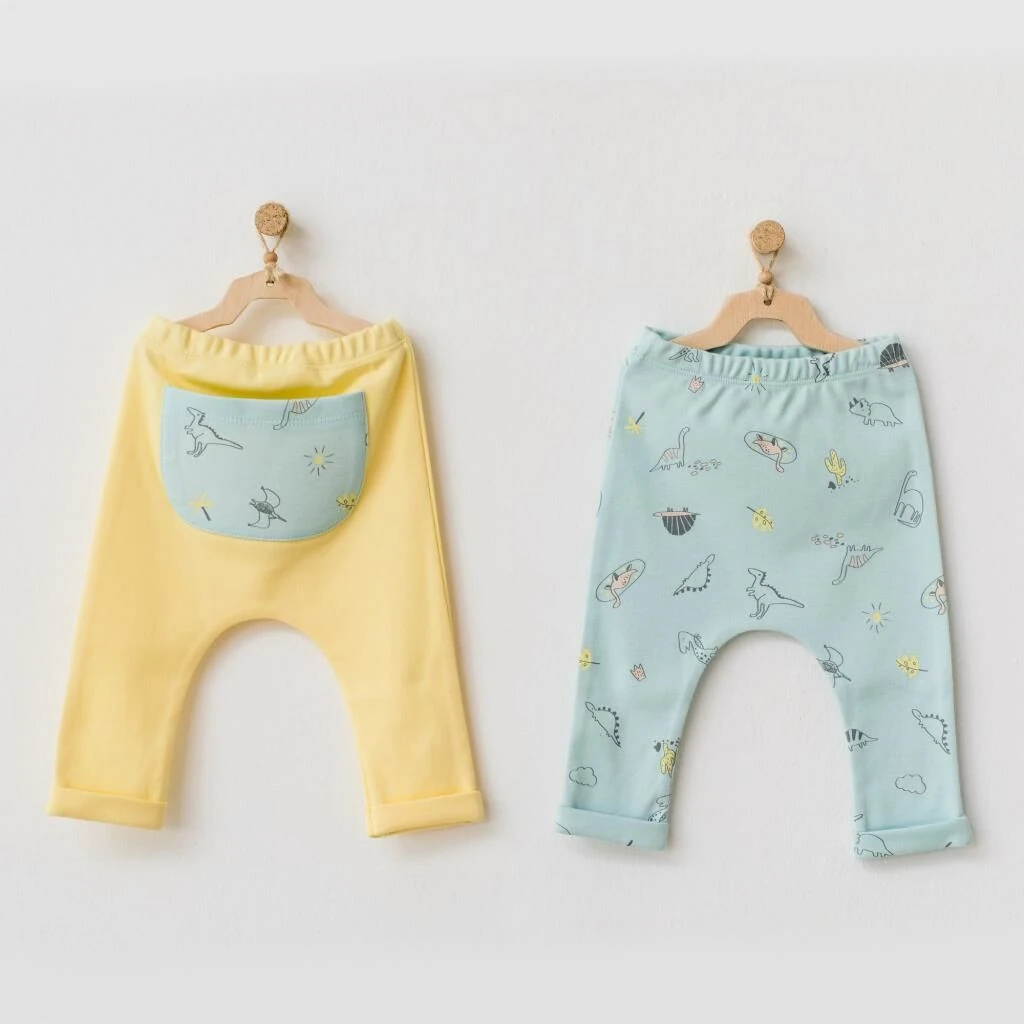 Andy Wawa Erkek Bebek 2’li Cep Detaylı Pantolon - AC21513