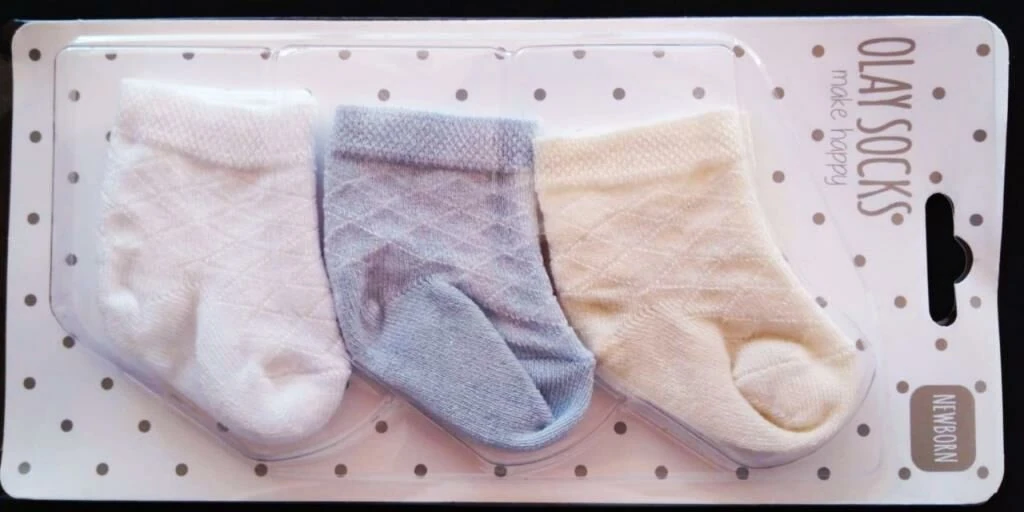 Olay Yenidoğan Bambu Çorap 3adet Erkek