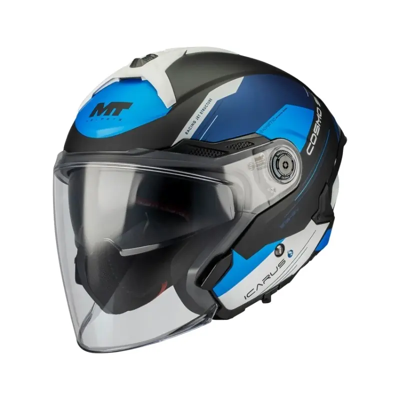 MT Cosmo SV OF515SV Icarus B7 Mat Yazlık Motosiklet Kaskı
