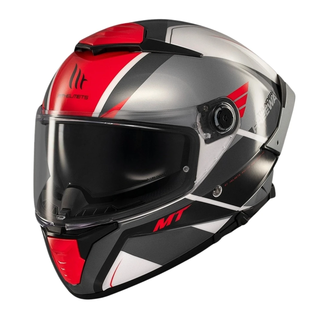 MT Thunder 4 SV FF118SV Freeway A5 Gloss Full Face Motosiklet