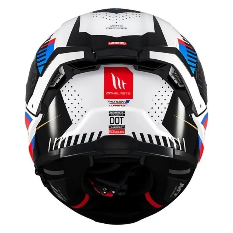 MT Thunder 4 SV FF118SV Luminence A7 Parlak Mavi Full Face