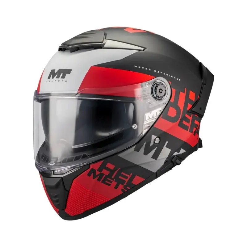 MT Thunder 4 SV FF118SV Wawes B5 Mat Full Face Motosiklet Kaskı