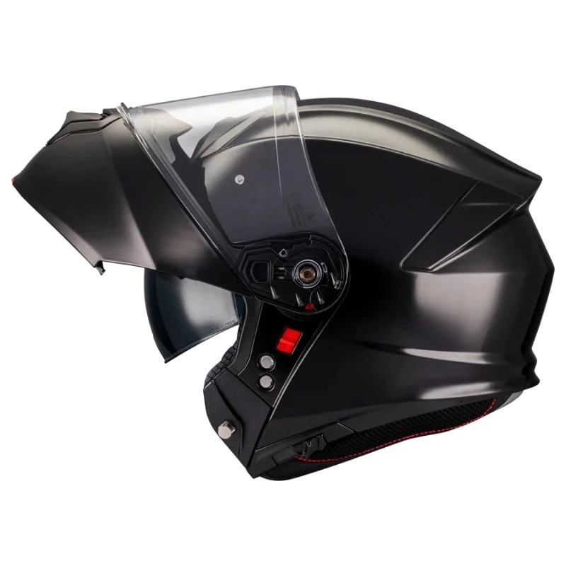 MT Genesis FU935SV Pure A1 Parlak Siyah Çene Açılık Motosiklet