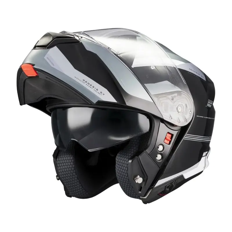 MT Genesis FU935SV Raccoon B12 Çene Açılık Motosiklet Kaskı - MT
