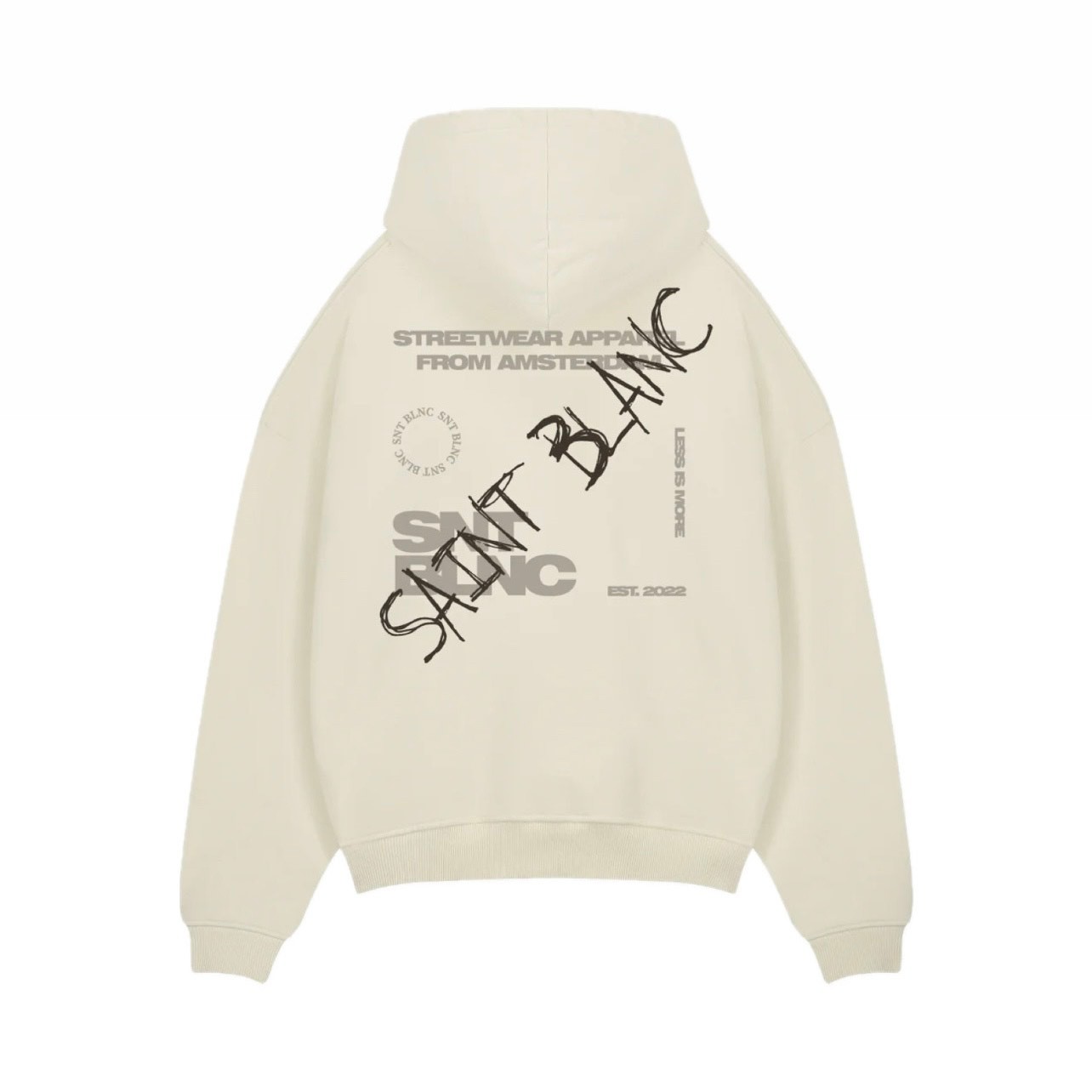 Saint Blanc Hoodie (Taupe/Black)