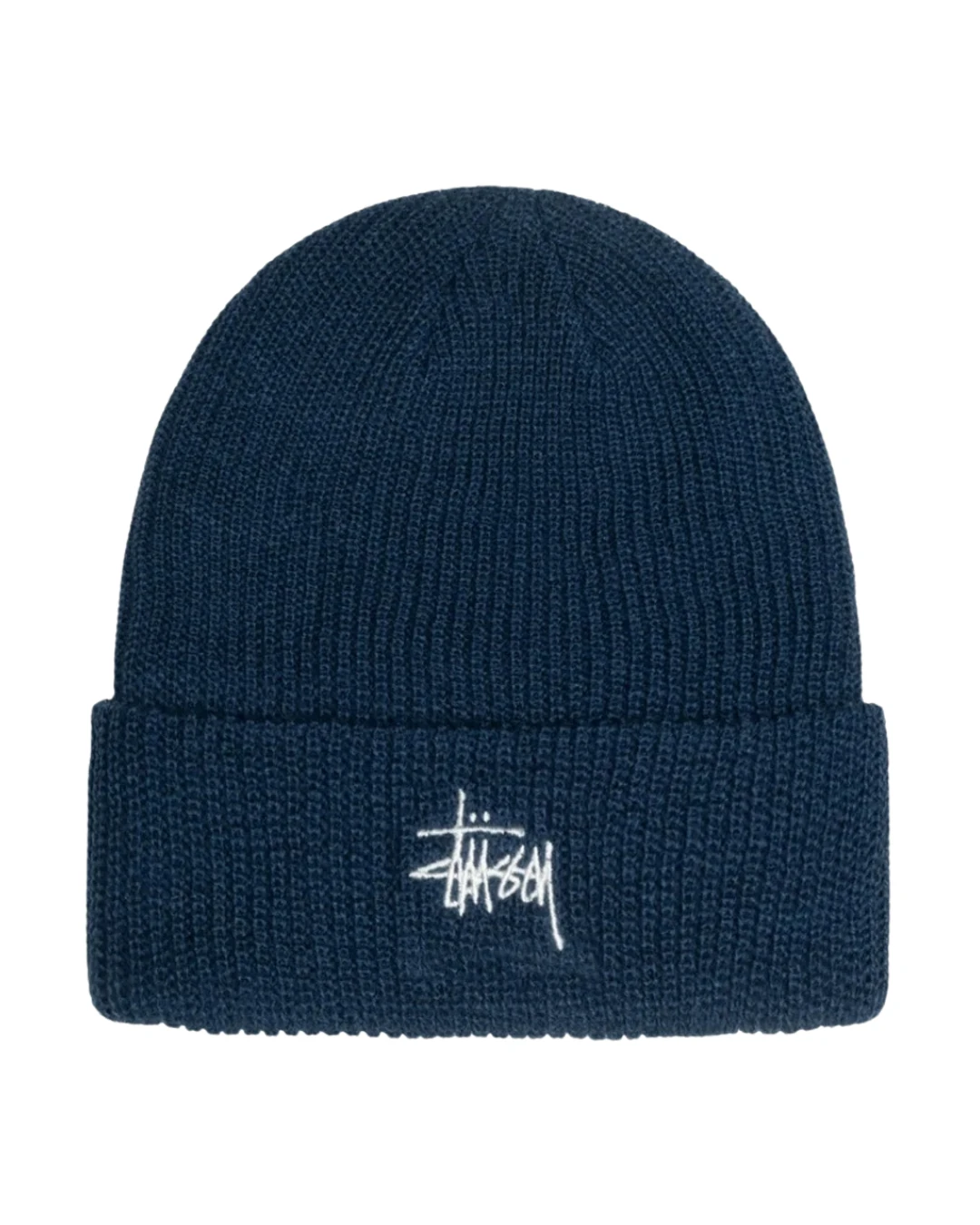 Stüssy Basic Cuff Beanie 'Navy'
