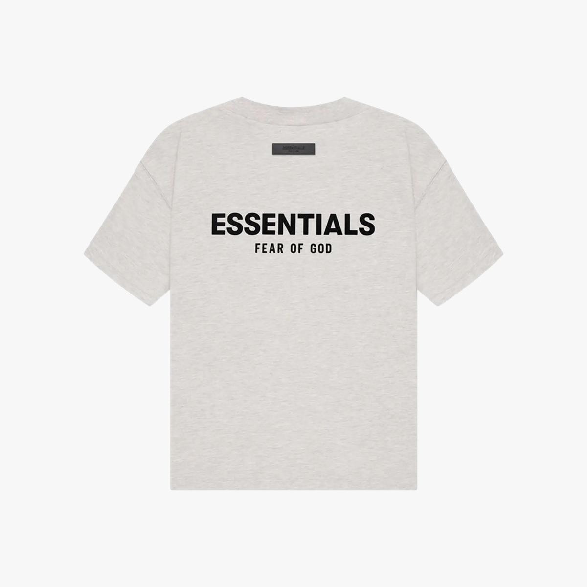 Fear of God Essentials T-shirt 'Light Oatmeal'(SS22)
