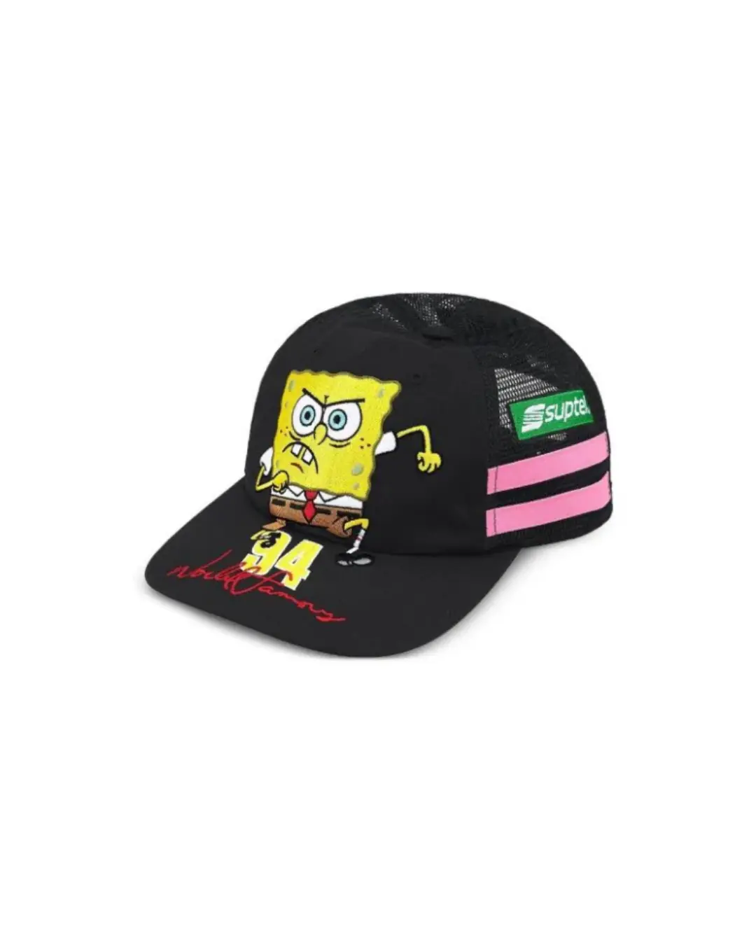 Supreme x Spongebob Cap Jeff Hamilton 'Black'