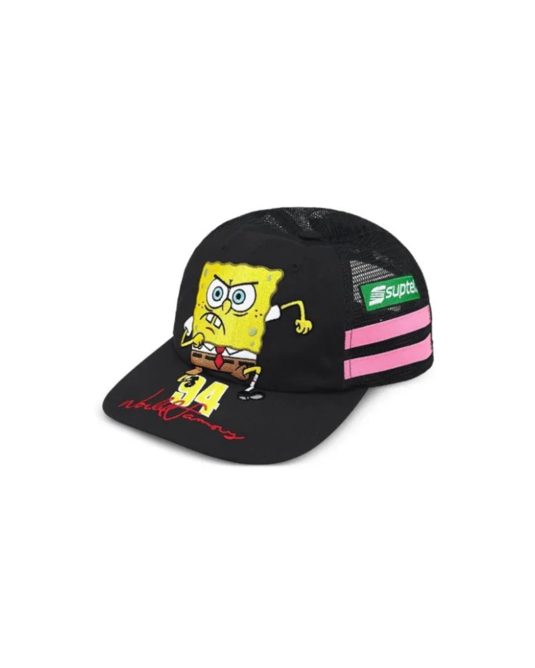 Supreme x Spongebob Cap Jeff Hamilton 'Black'