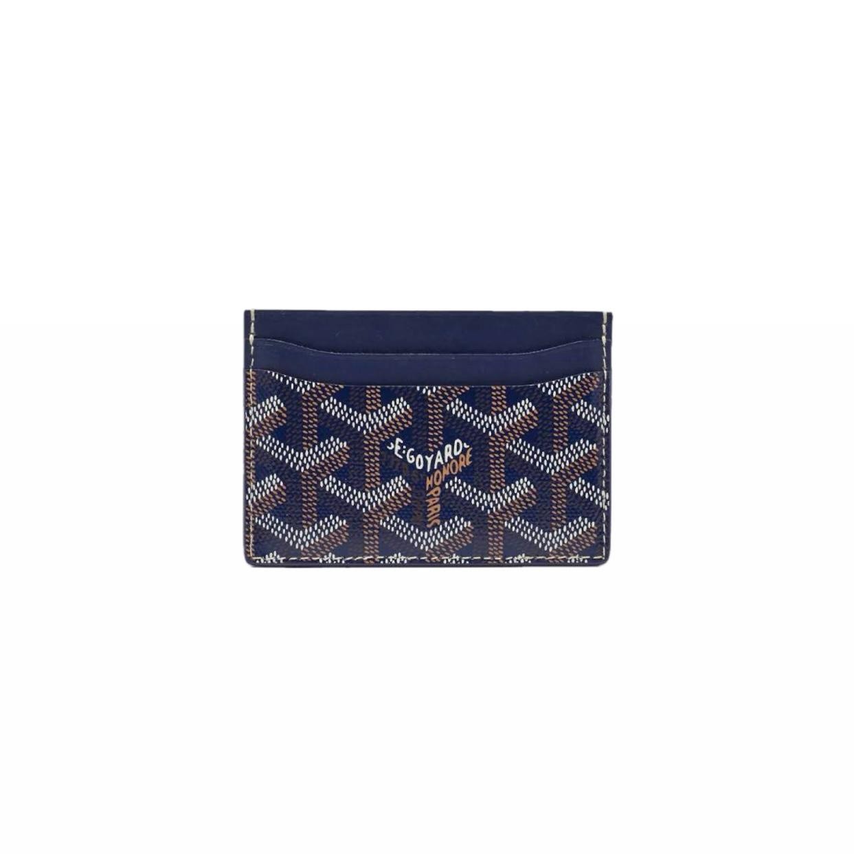 Goyard Sulpice Card Wallet 'Navy'