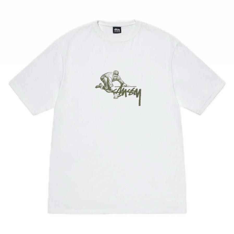 Stüssy Worker Tee 'White'