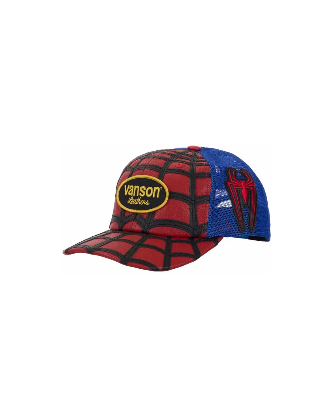 Supreme x Vanson Leathers Spider-Manキャップ Supreme x Spiderman x Vanson Cap 'Red'