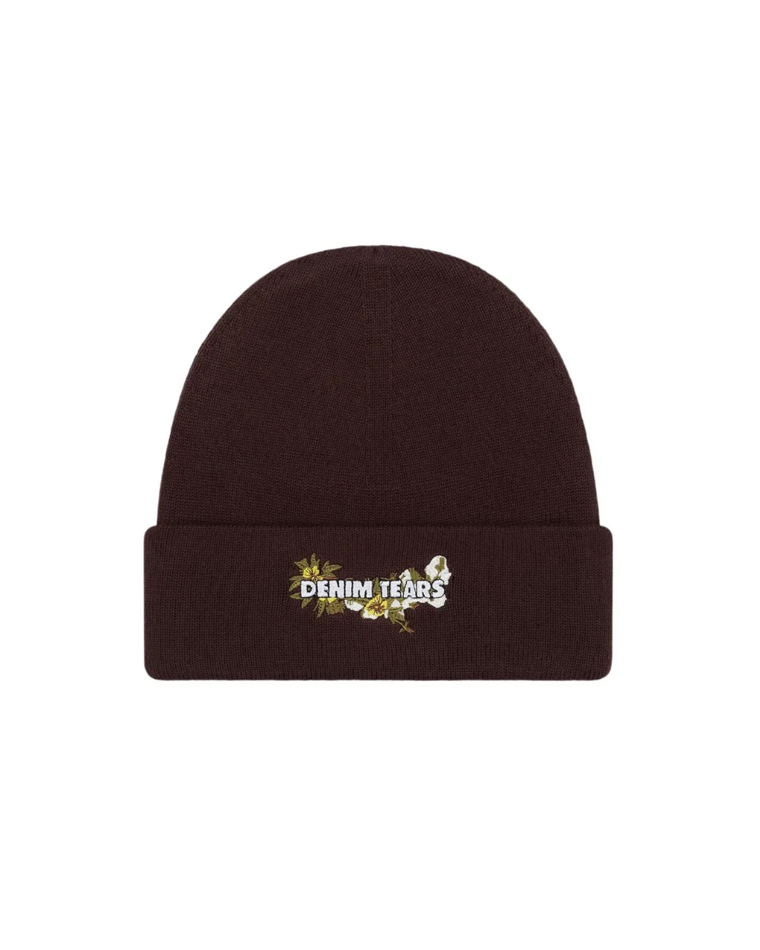 Denim Tears Floral Beanie 'Brown'