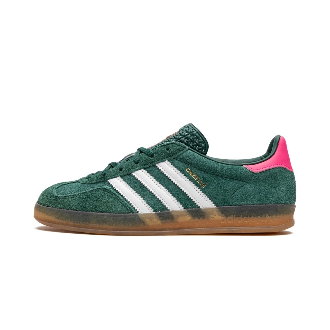 Gazelle Indoor W 'Collegiate Green - Lucid Pink'