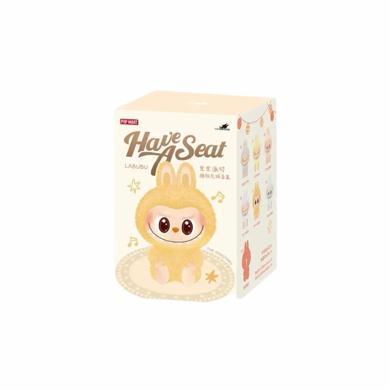 Pop Mart THE MONSTERS Have a Seat Series Vinyl Plush ‘Blind Box’