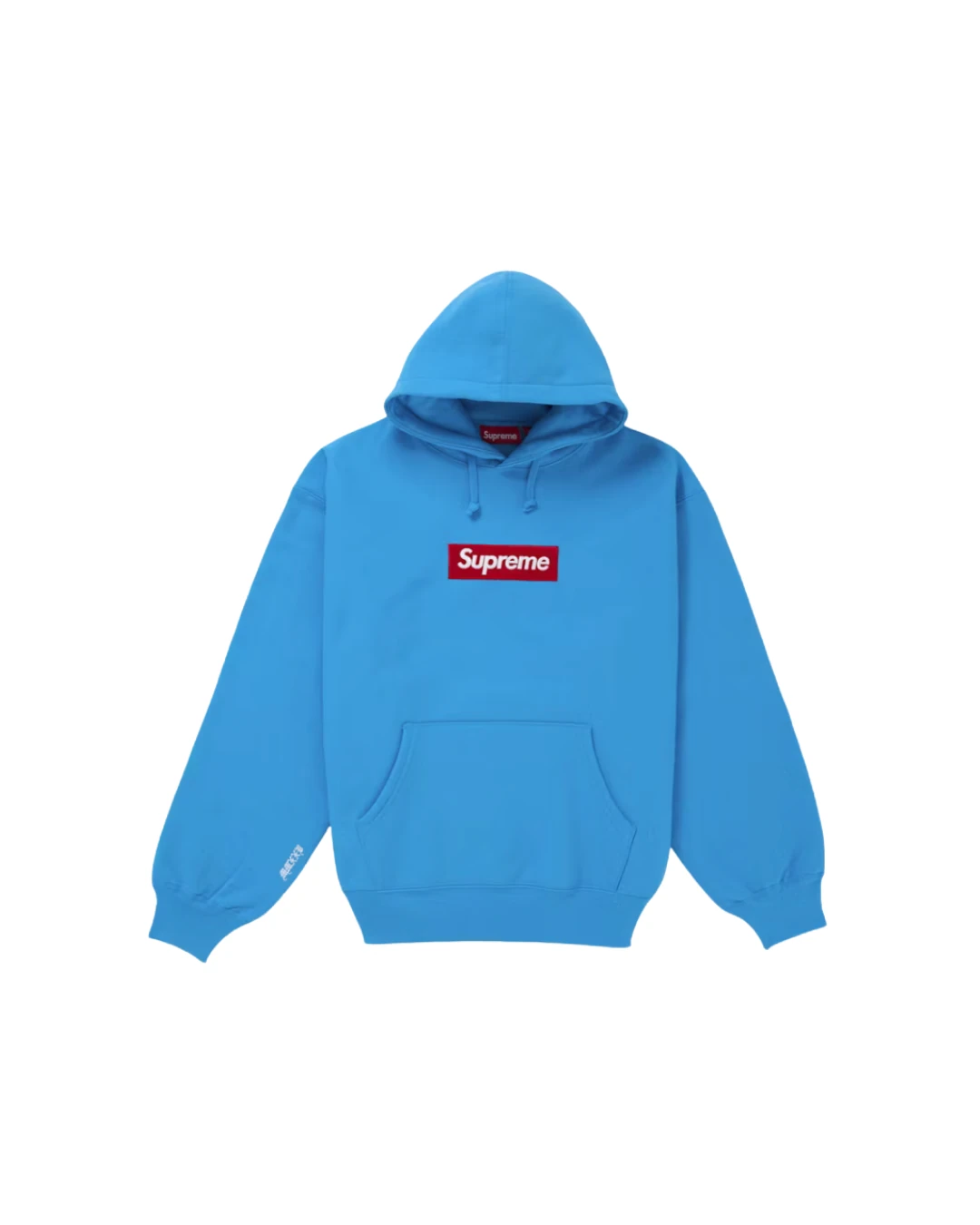 ま*と様 Supreme Box Logo Hooded (25FW) Cyan Supreme Box Logo Hoodie FW25 'Cyan'