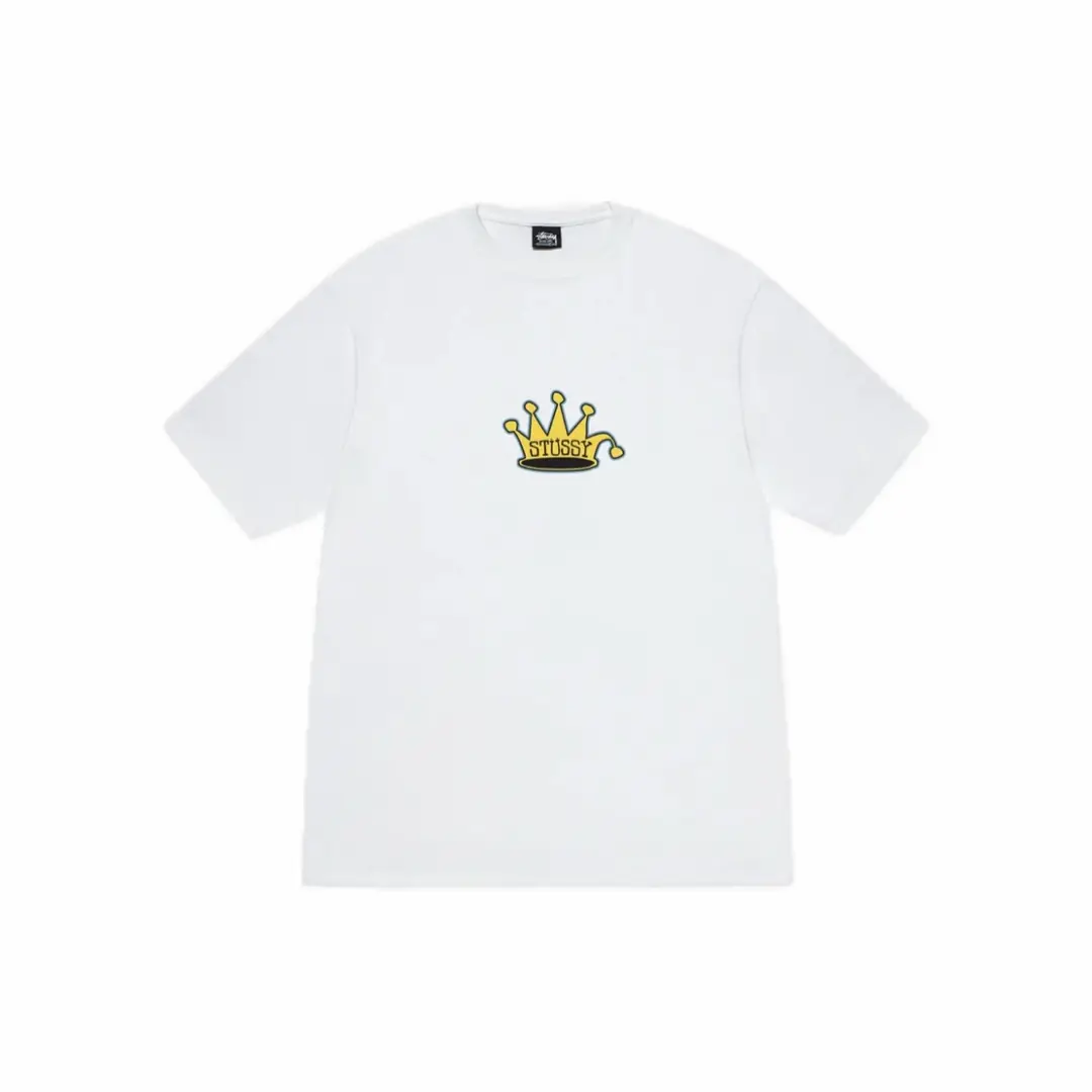 STUSSY KIDS CROWN Tee サイズL Stüssy King Crown Tee 'White'