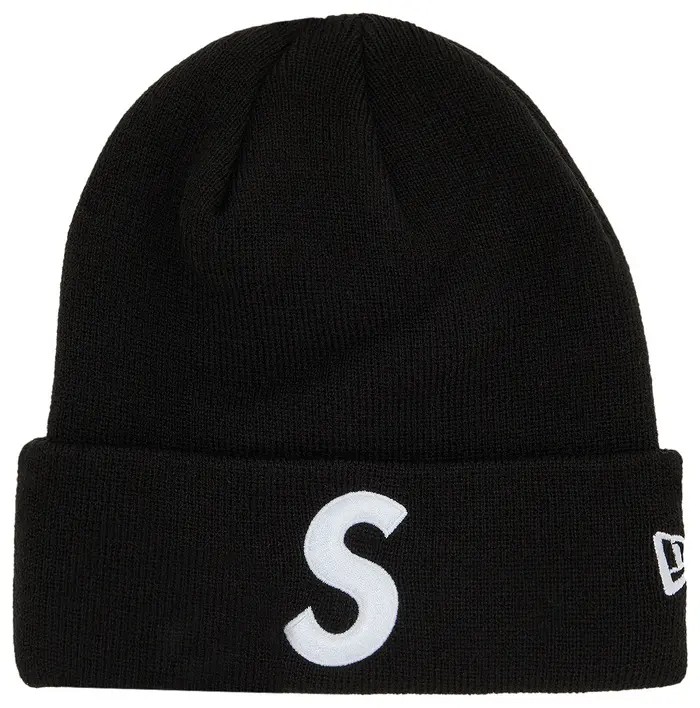 Supreme New Era S Logo Beanie 'Black'