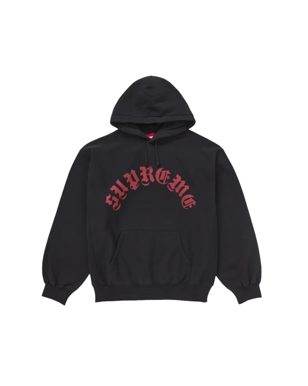 Supreme Printed Arc Hoodie 'Black'