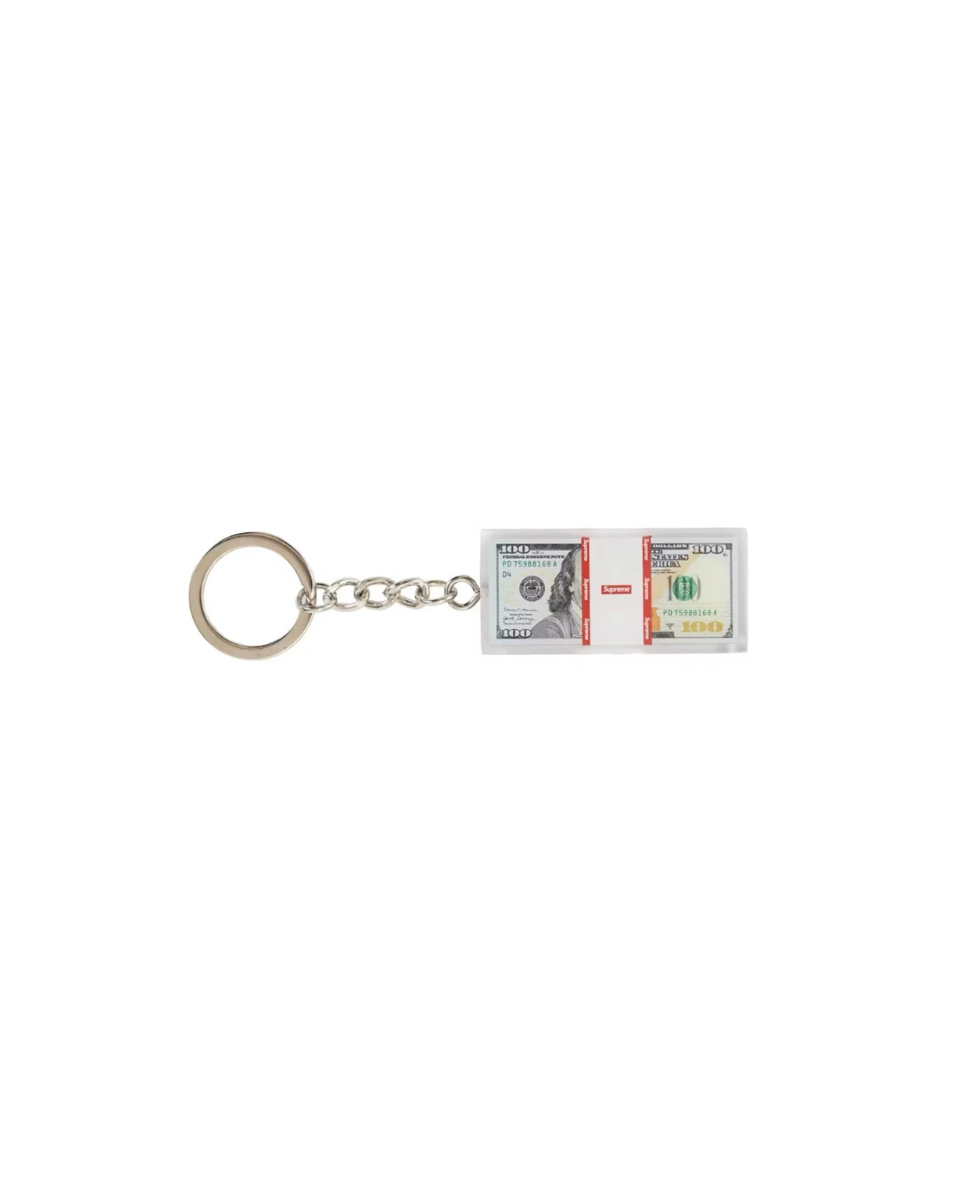 Supreme Cash Paperweight Keychain