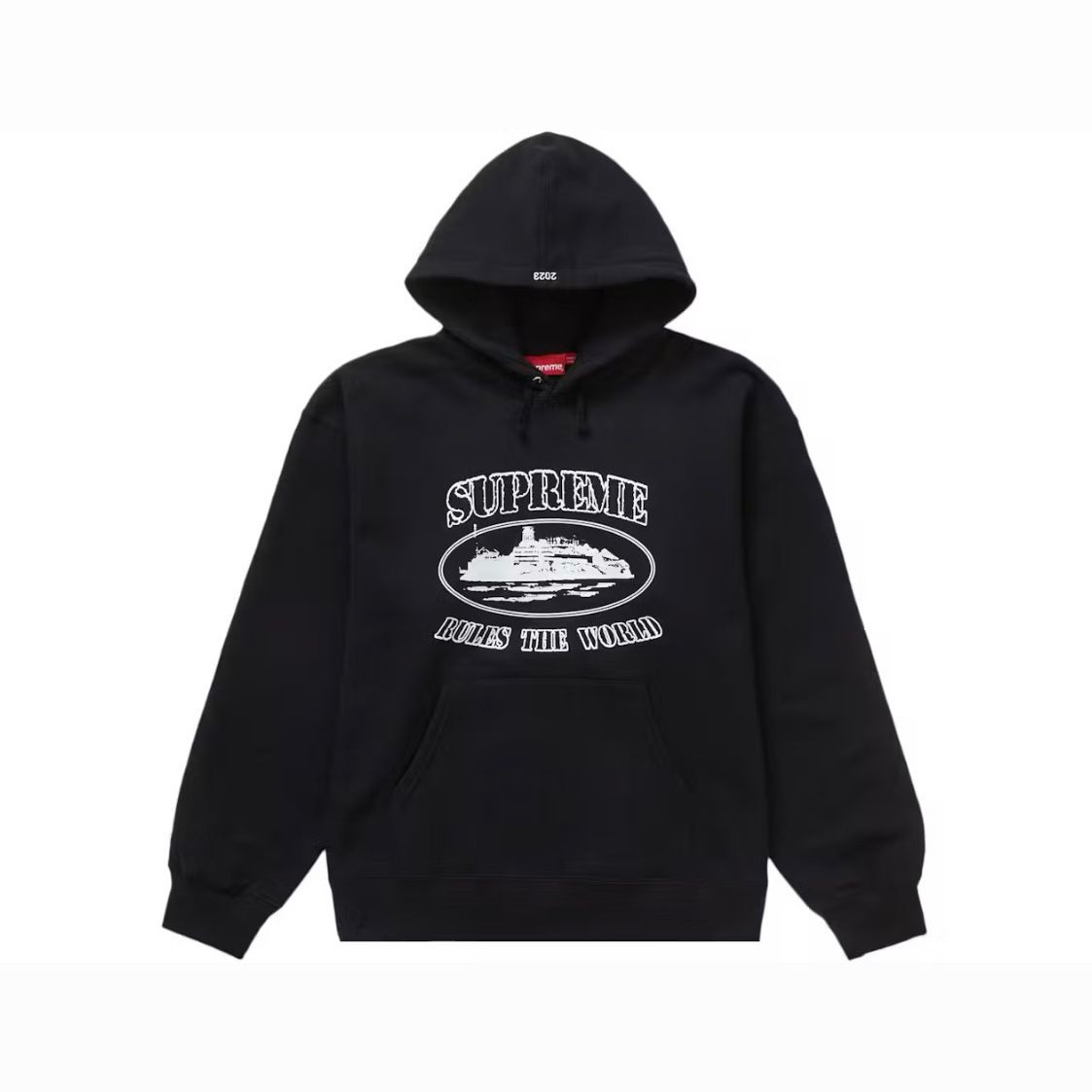 Supreme Corteiz Rules The World Hoodie 'Black!