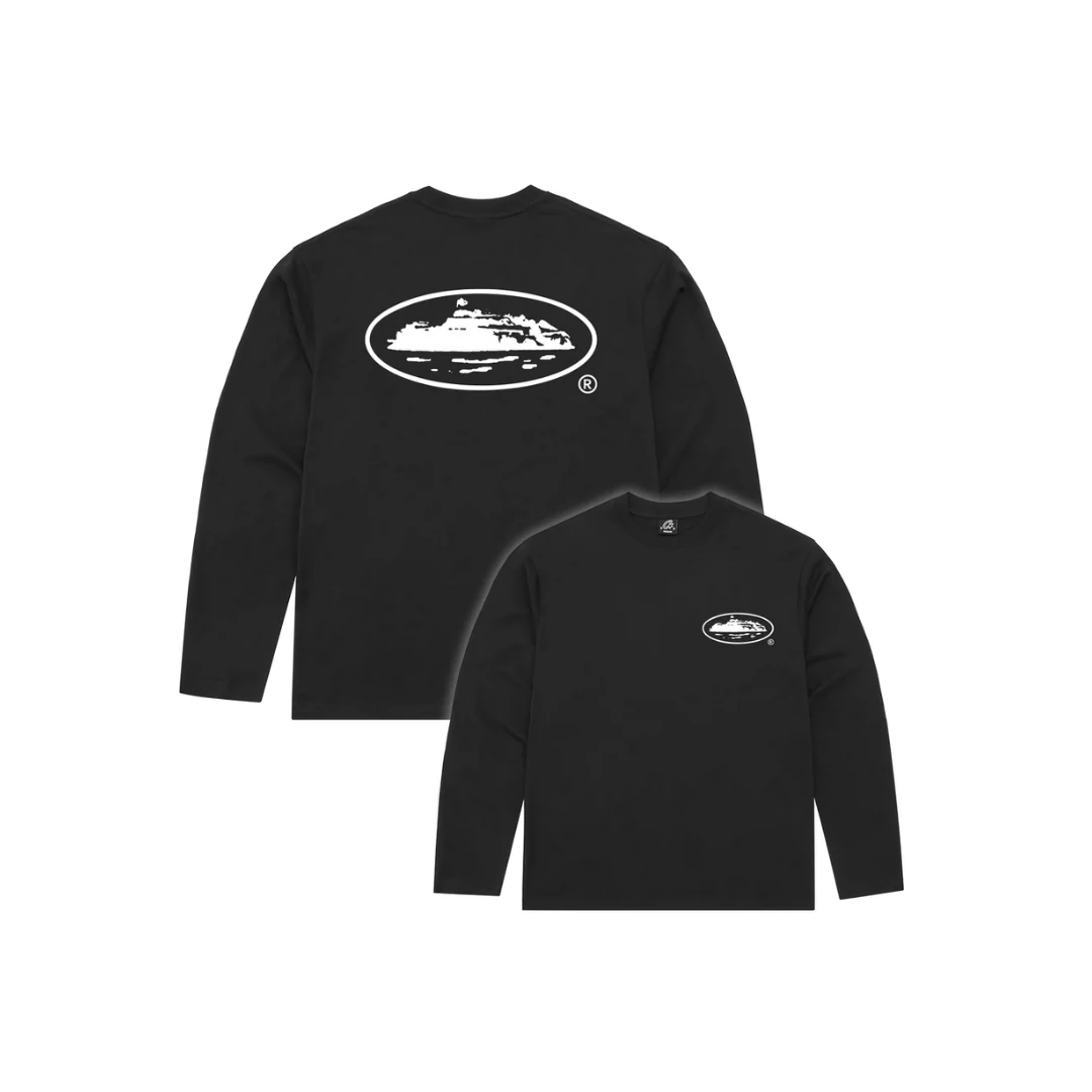 Corteiz OG Island Longsleeve 'Black'