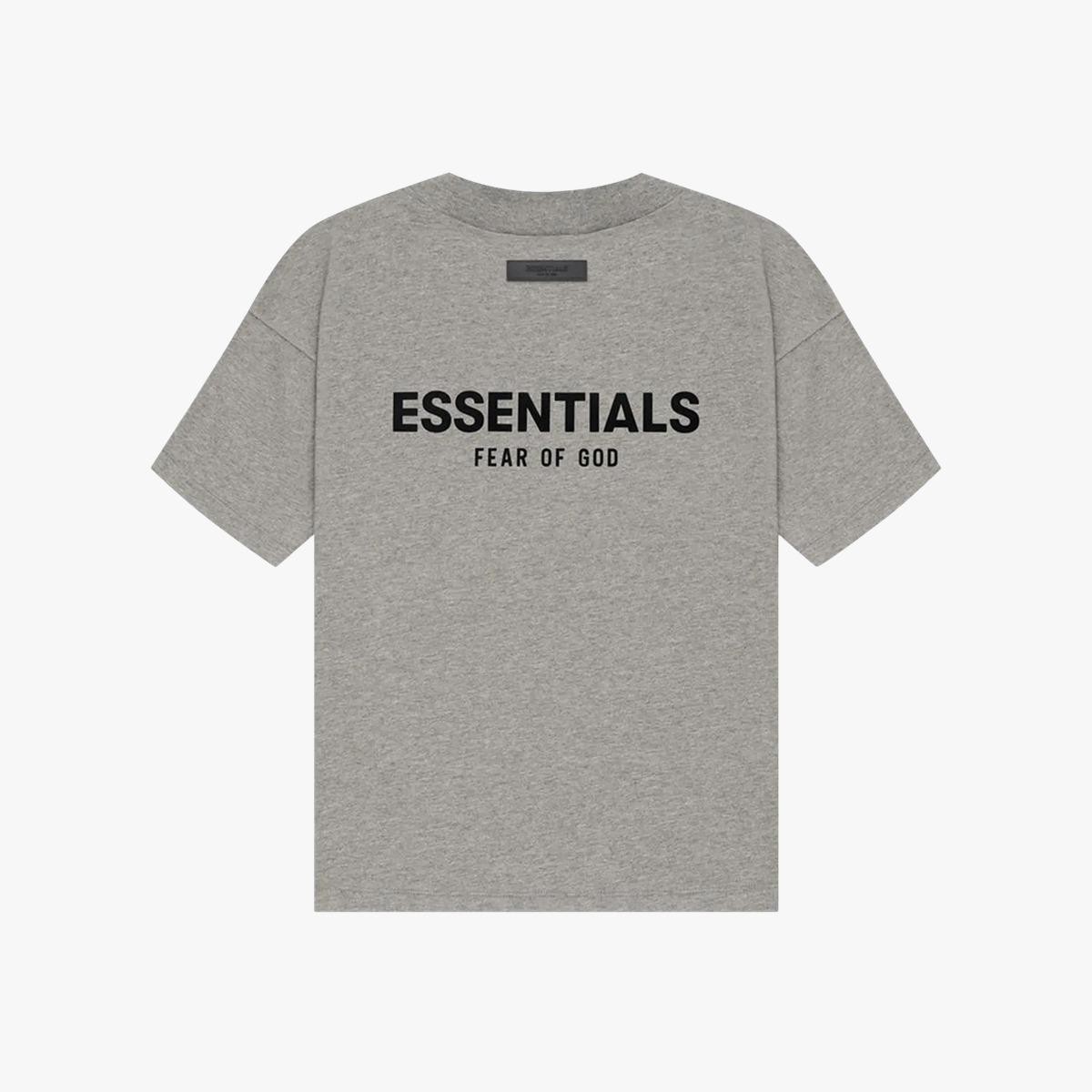 Fear of God Essentials T-shirt 'Dark Oatmeal' (SS22) 