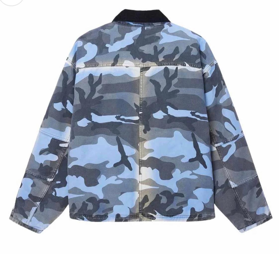 Stüssy Spray Dye Canvas Jacket 