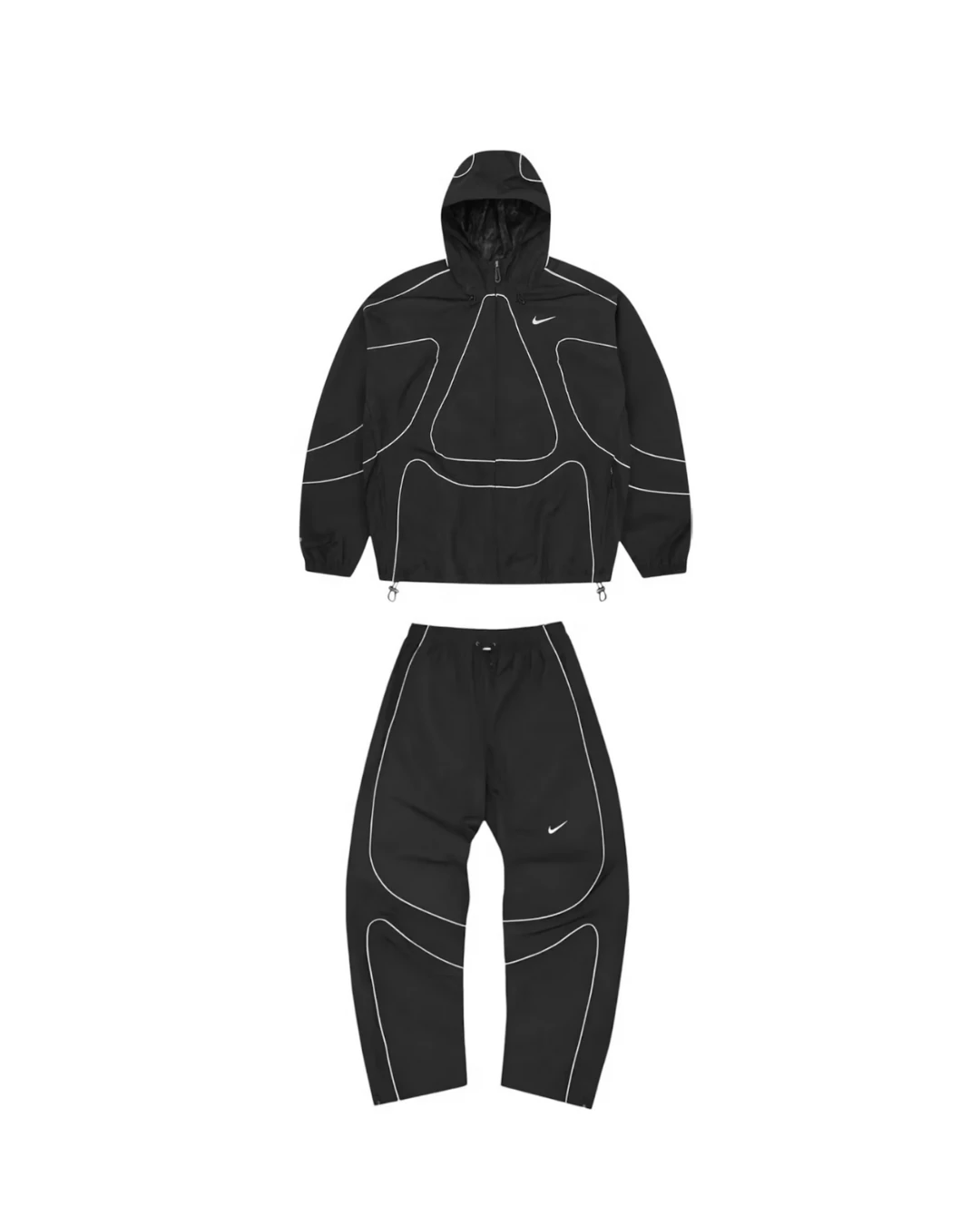 Corteiz x Nike NRG Onyx Track Jacket&Pants  'Black'