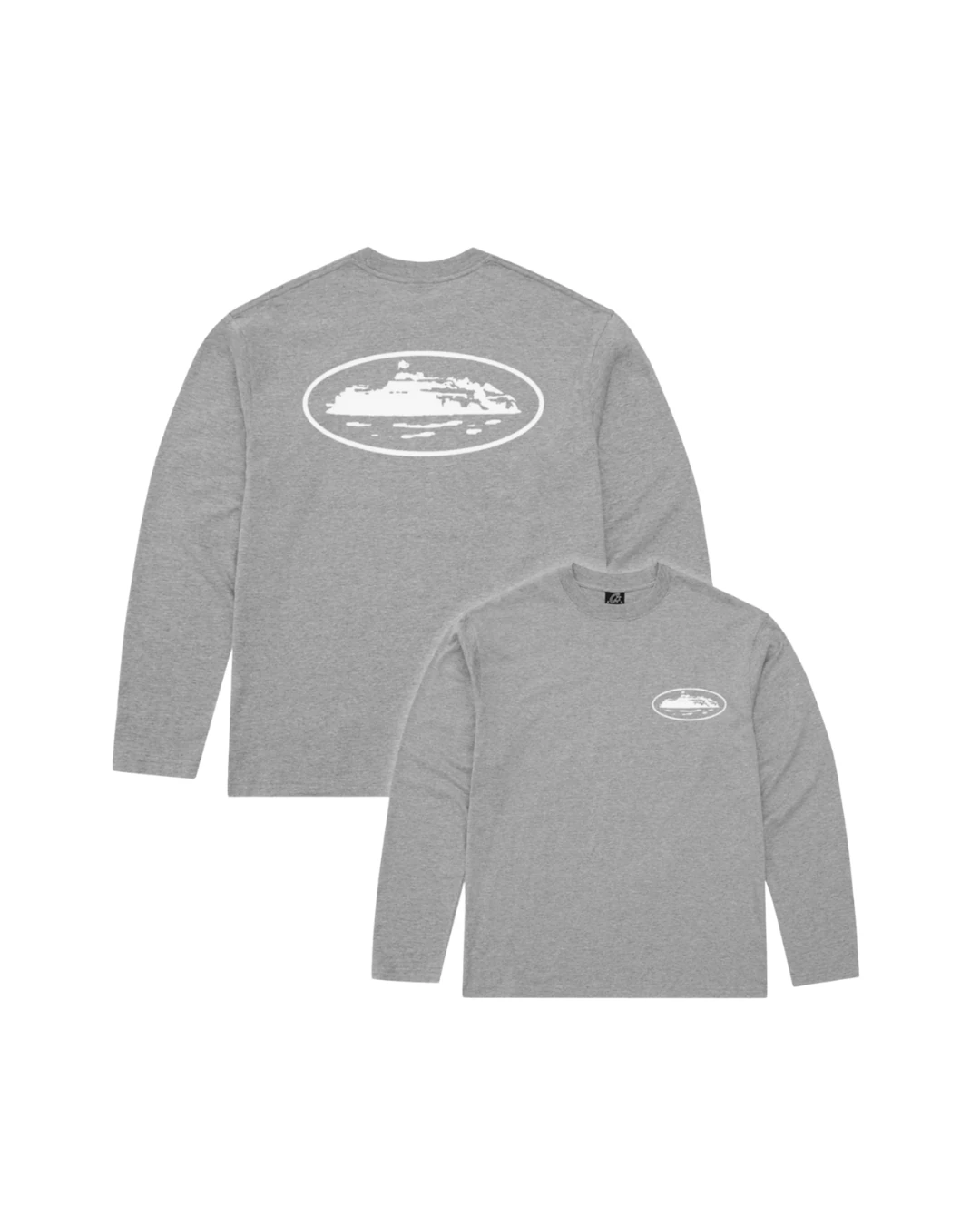 Corteiz OG Island Longsleeve 'Grey'