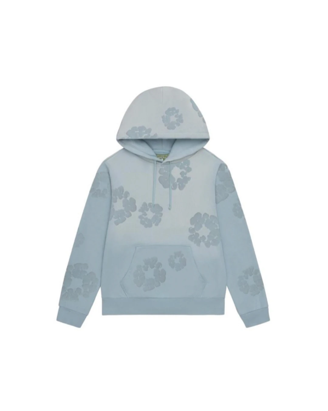 Denim Tears Mono Cotton Wreath Hoodie 'Blue'