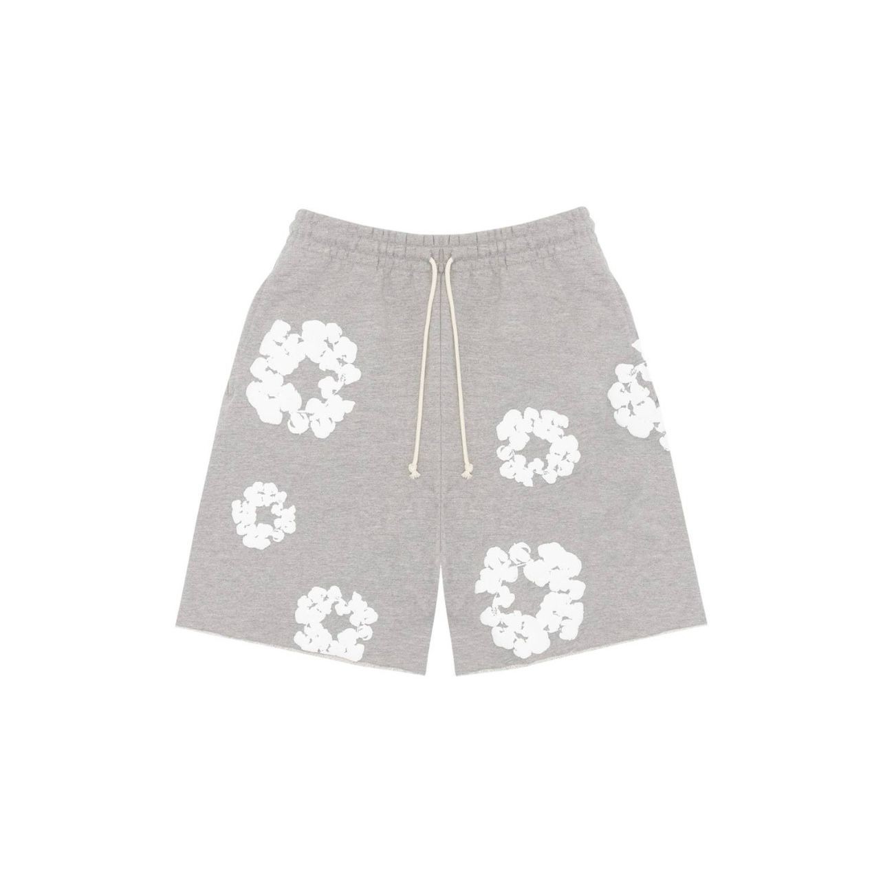 Denim Tears Cotton Wreath Sweat Shorts 'Gray'