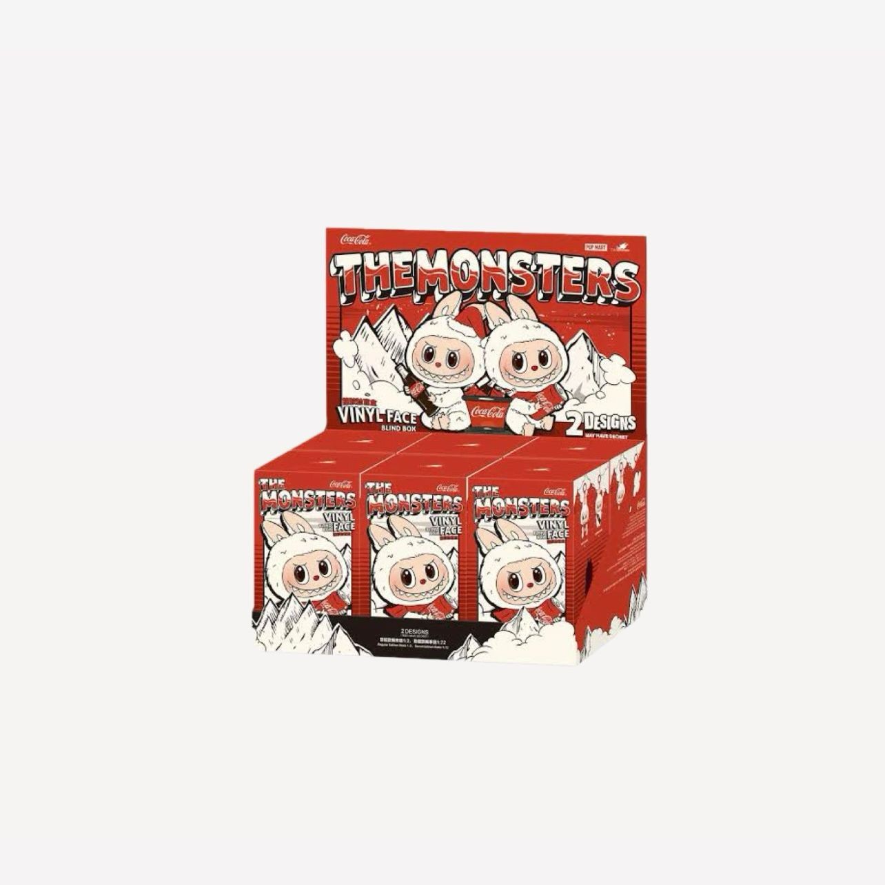 Pop Mart THE MONSTERS 'Coca-Cola Series' Vinyl Face Blind Box 