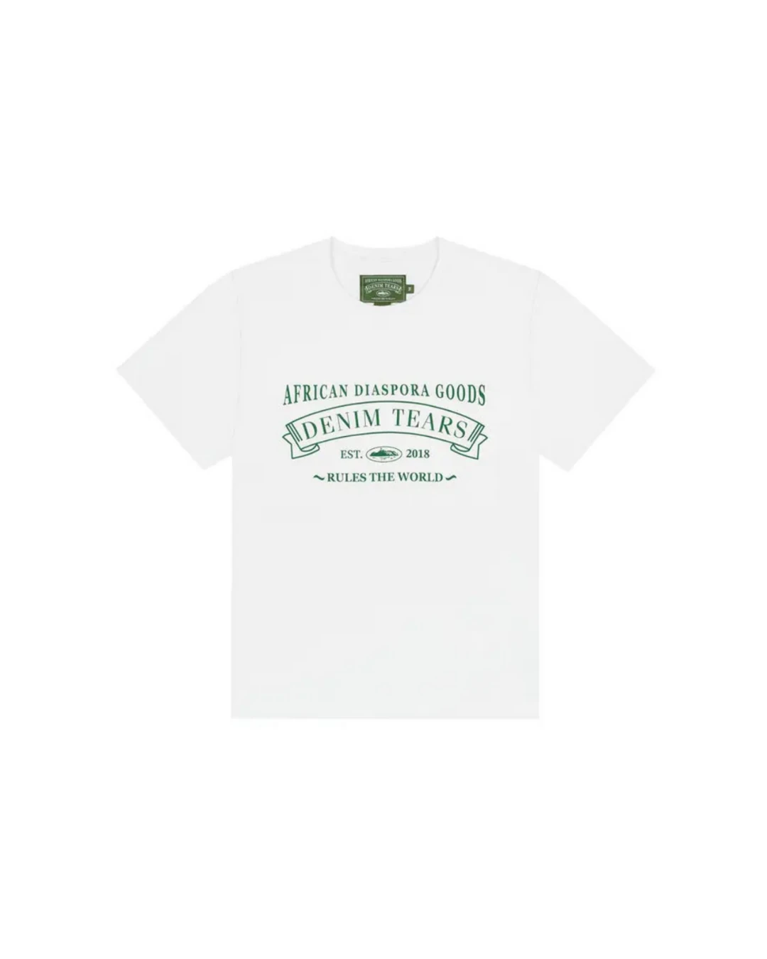 Denim Tears x Corteiz ADG Tee 'White' 