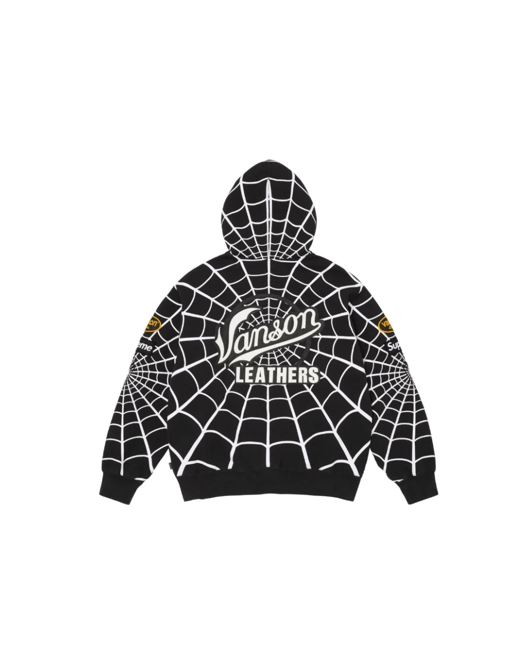 Supreme x Spiderman x Vanson Zip 'Black'