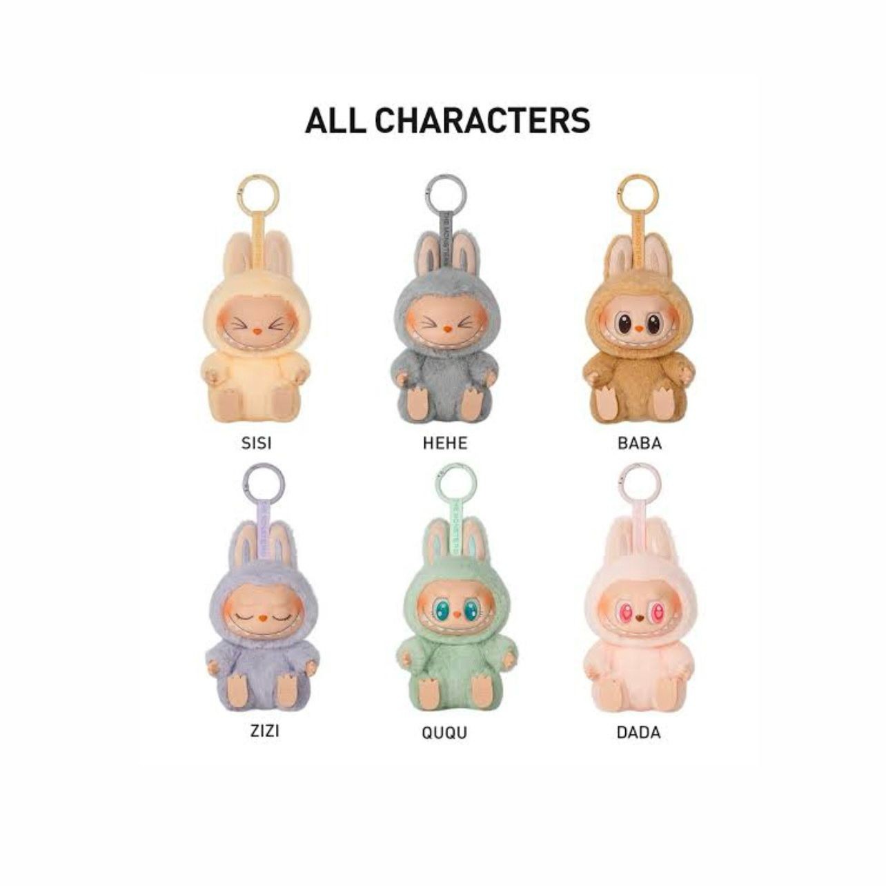 Pop Mart THE MONSTERS 'Have a Seat Series' Vinyl Plush Blind Box
