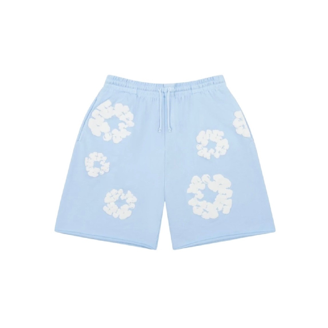 Denim Tears Cotton Wreath Sweatshorts ‘Blue’