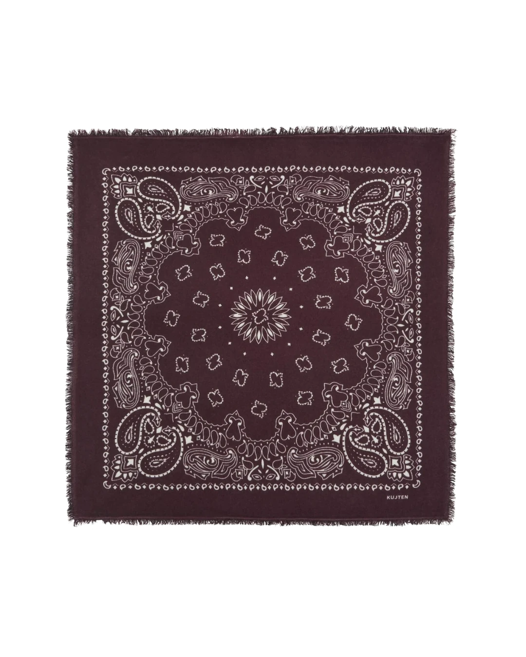 Kujten Bandana Hachiko Burgundy 'Large'