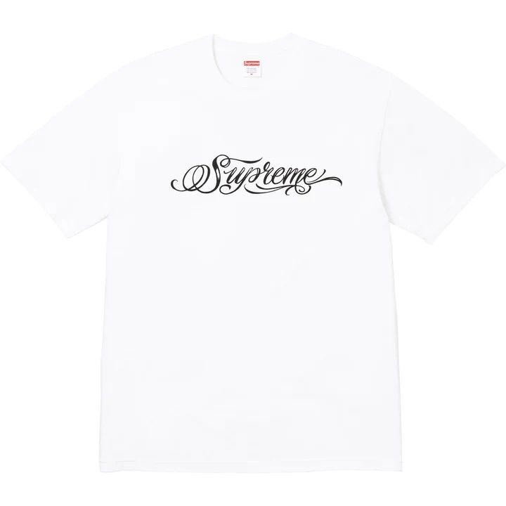 Supreme Script Tee 'White'