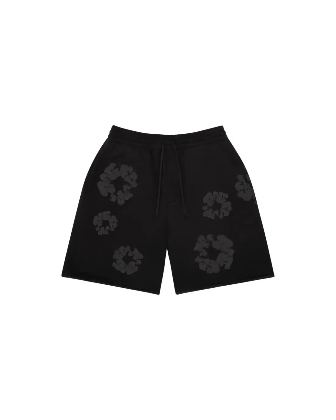 Denim Tears Mono Cotton Wreath Sweat Short 'Black'