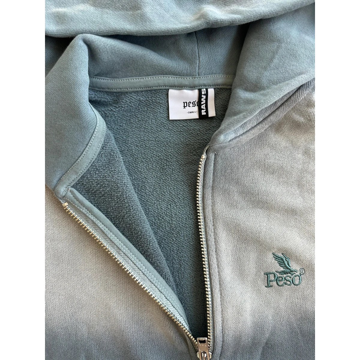 Faded Zip Hoodie