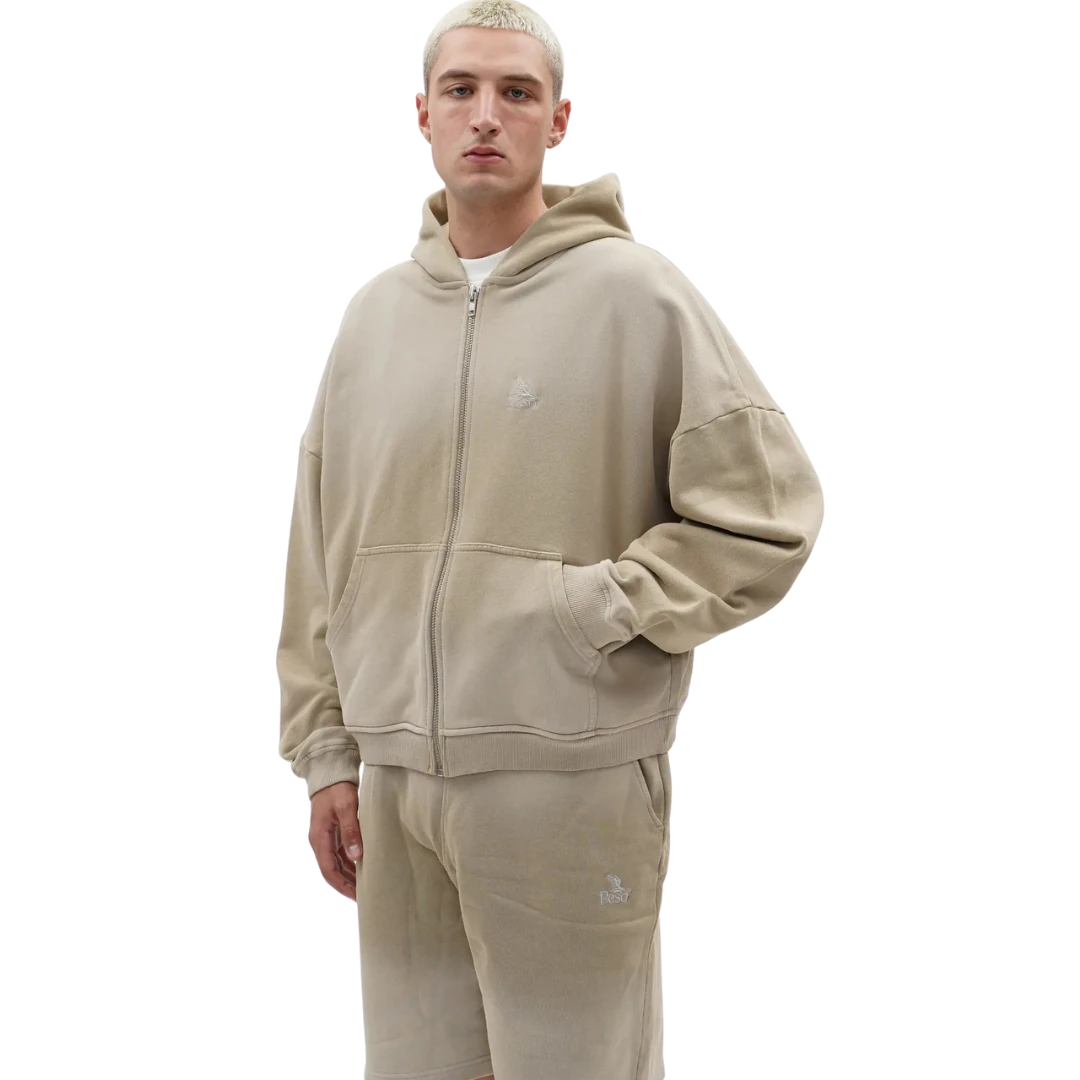 Faded Zip Hoodie
